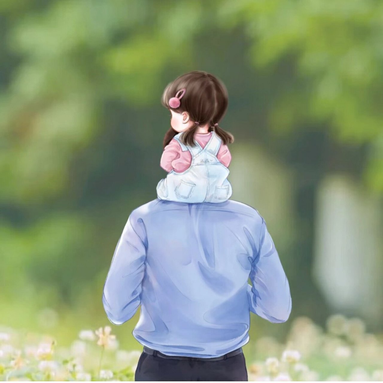 亲子情侣头像|一家三口微信头像 如果幸福有形状 那一定是一家三口在