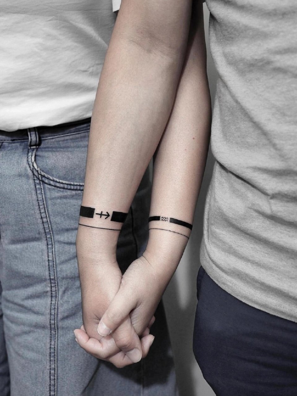 情侣纹身|爱情"最好的样子",是这样的❤️ 有人认为爱是性是婚姻