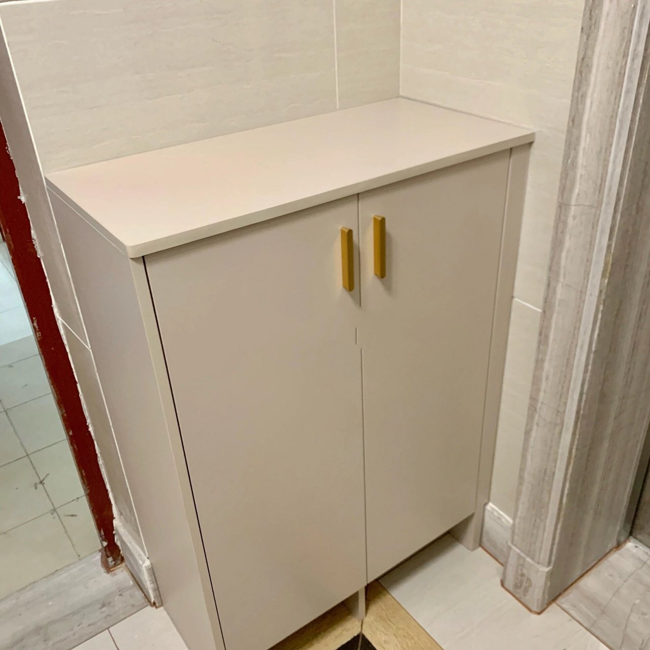 完工实拍|无拉手衣柜 当下流行的无把手柜子 最大限度保证了柜门的