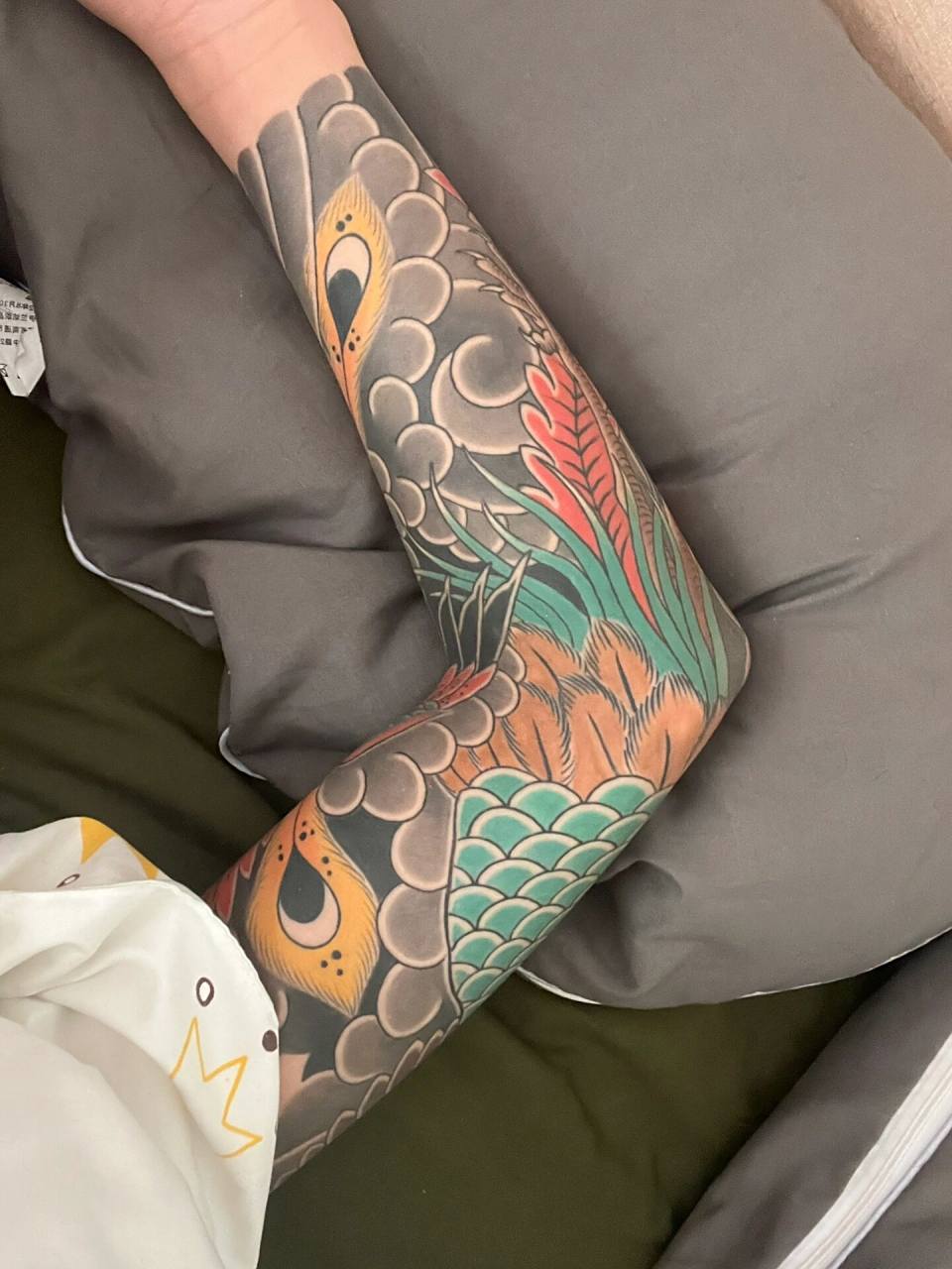 5000纹的花臂值不值? 总感觉我的花臂不是太日式