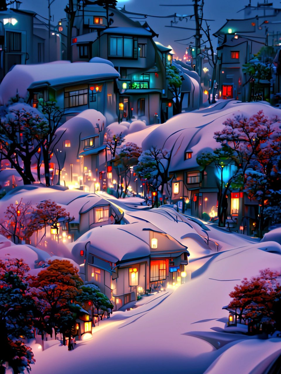 迎接宫崎骏的冬天7615 雨天听雨,调动五感,雪天赏雪7615满心