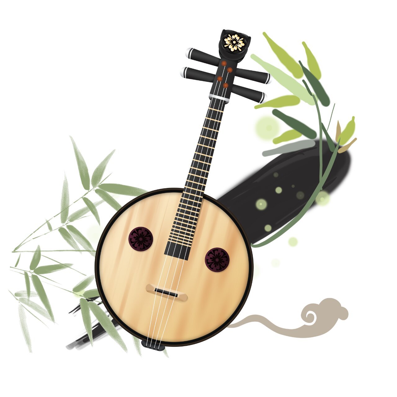 环创素材|中国传统乐器