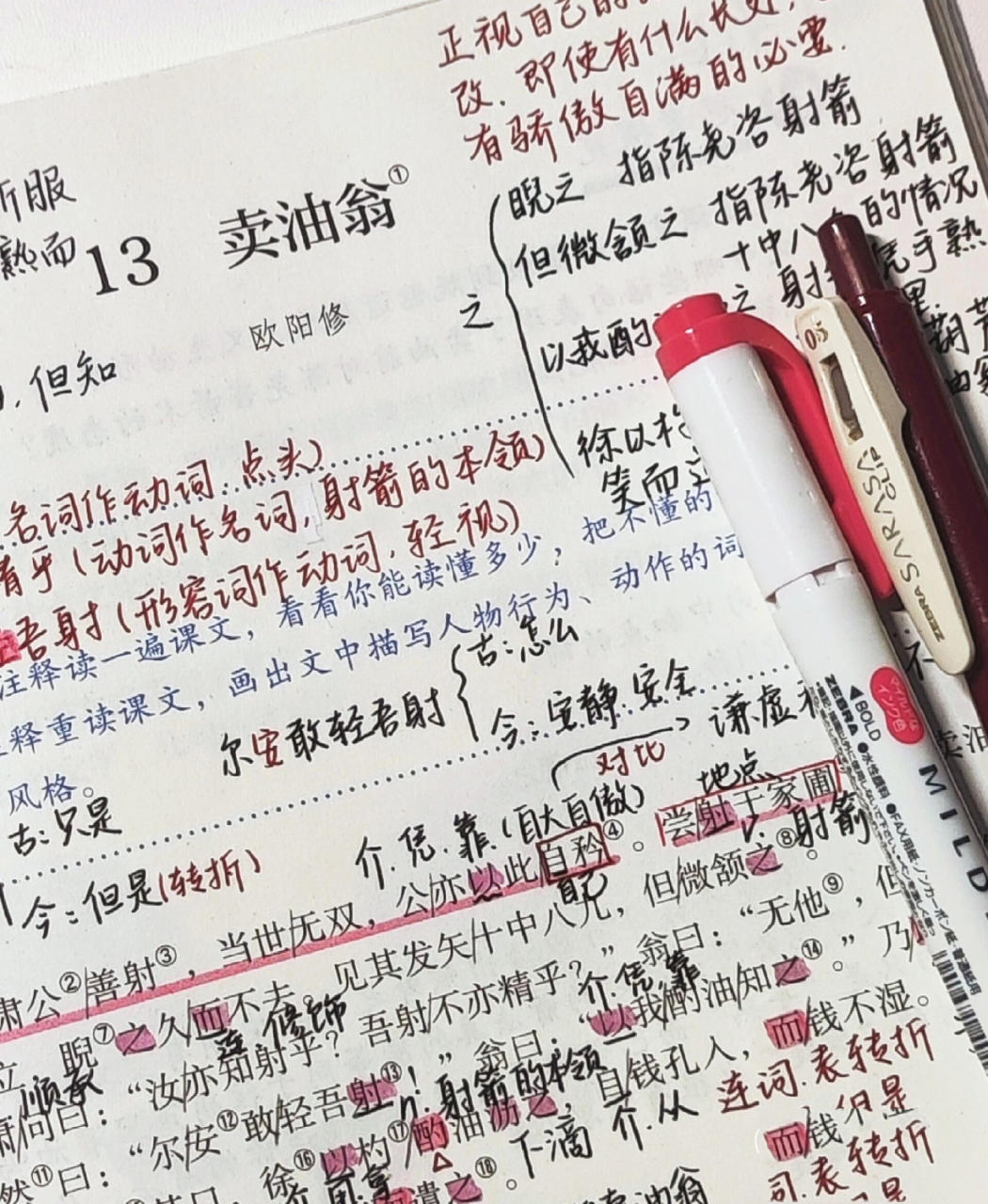 七下语文|13.卖油翁 复习期中忙