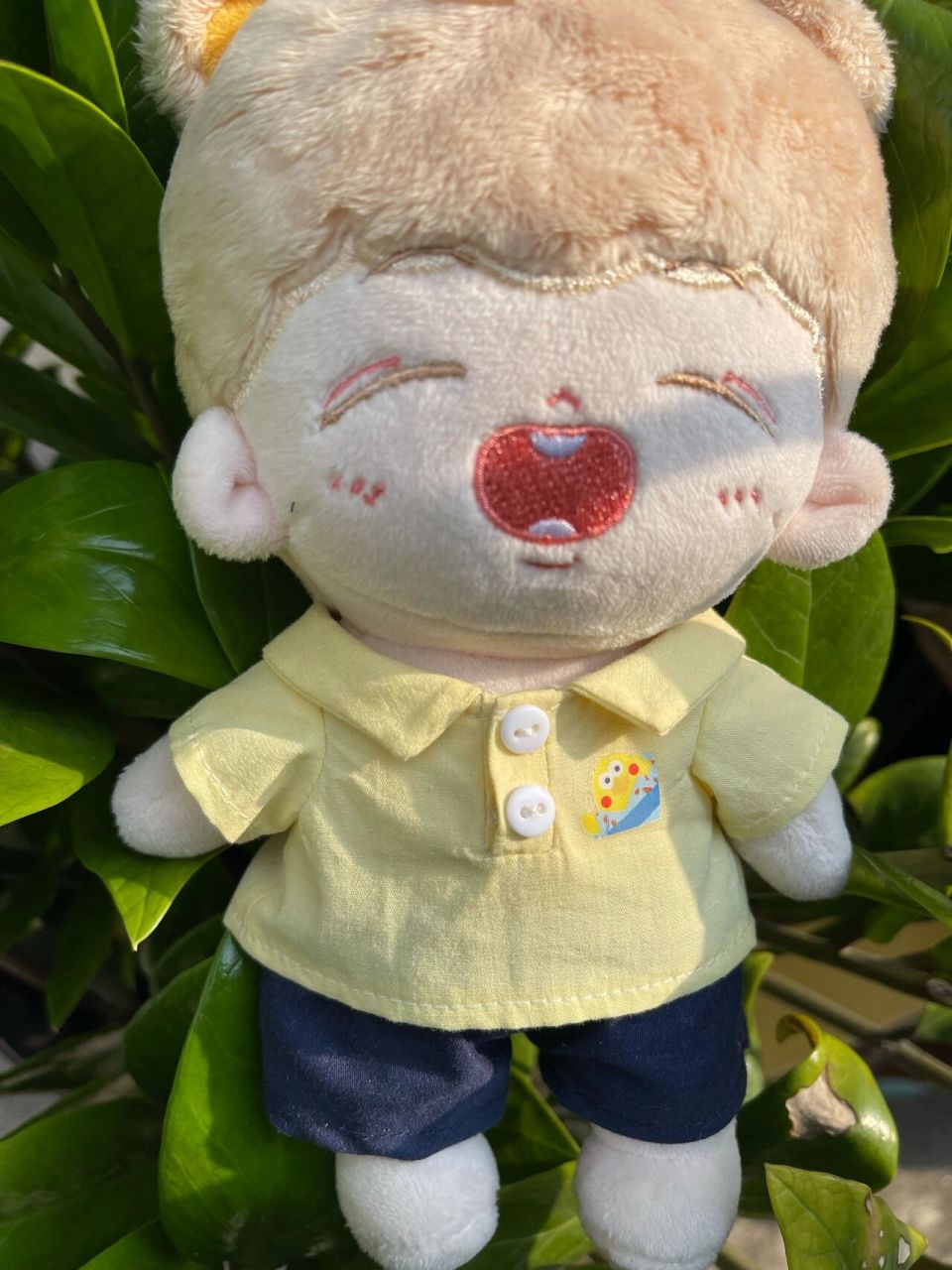 20cm棉花娃娃polo衫短袖娃衣图纸 不选适应直接打印a4