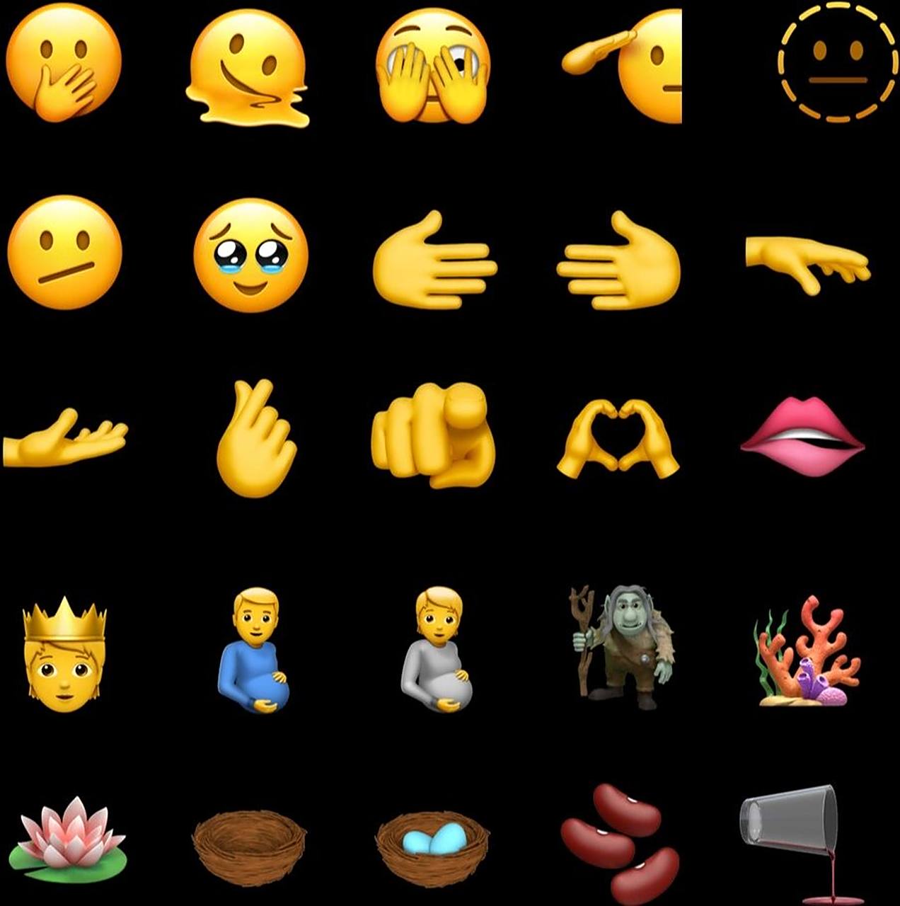 苹果emoji 可能有些是安卓也有的