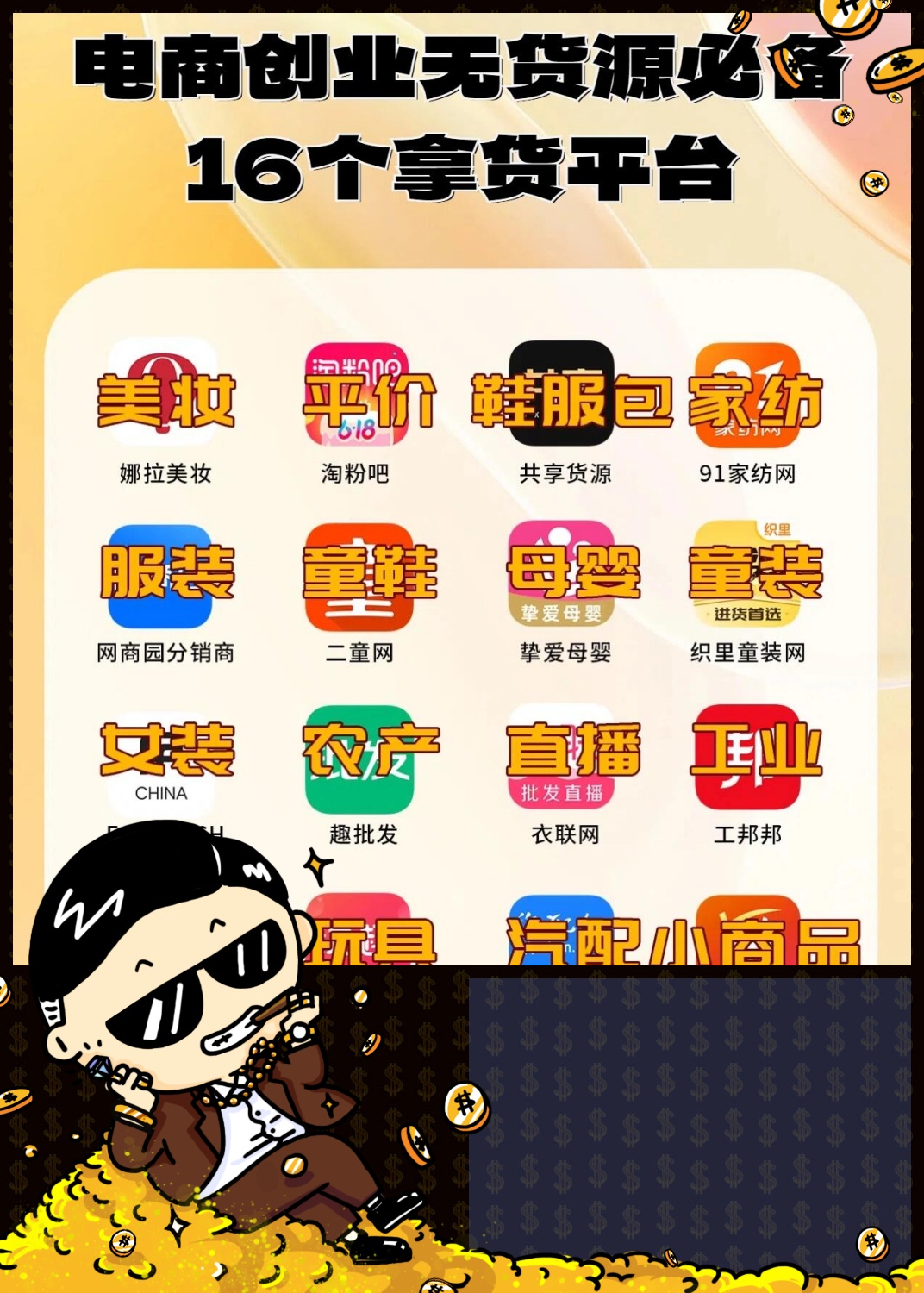 电商十大货源批发平台自己没货怎么办?