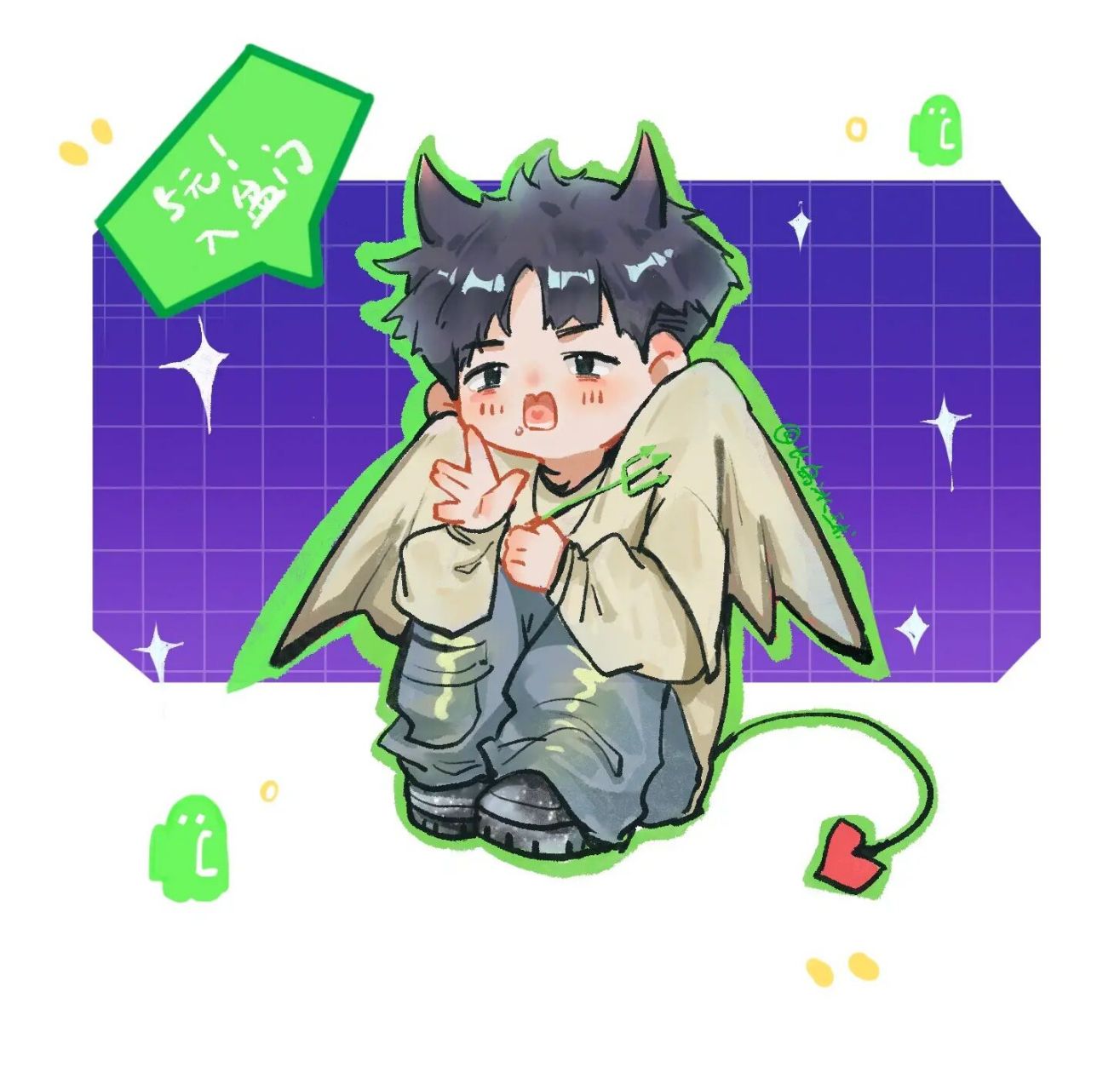 capper 宝宝是小恶魔还是小幽灵还是小天使呀949798(你小子丑