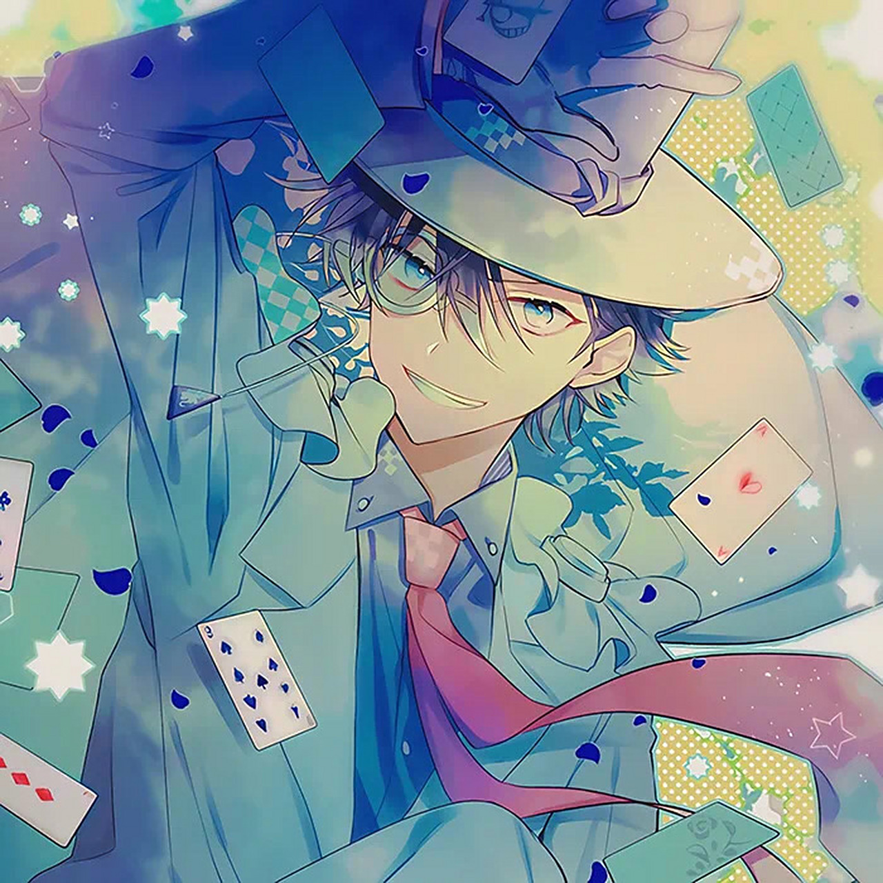 怪盗基德 这次的头像非常好看,相信我,怪盗是不会骗人的