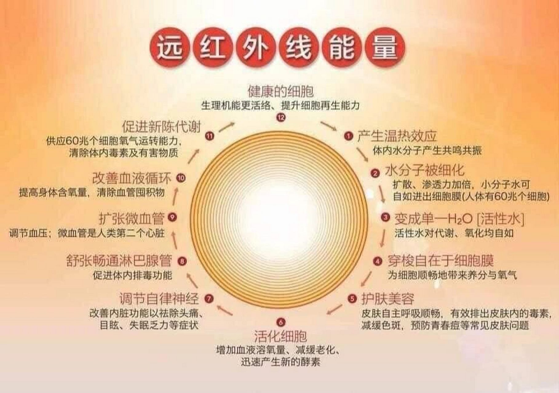 而阳光中的远红外线含量,在医学上称为"生命之光".