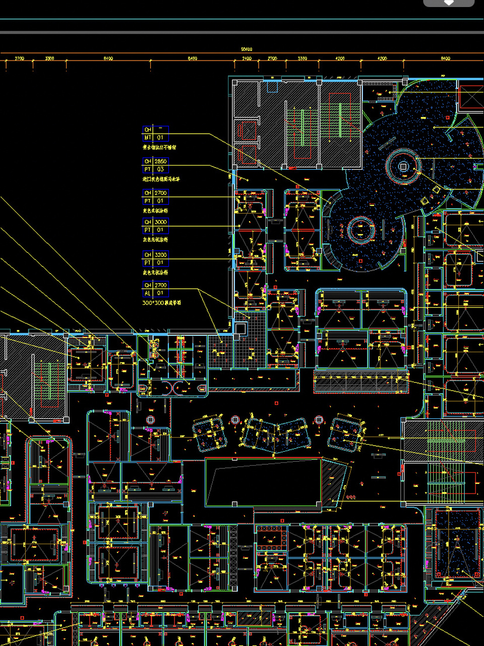 工装设计 某足浴施工图深化设计