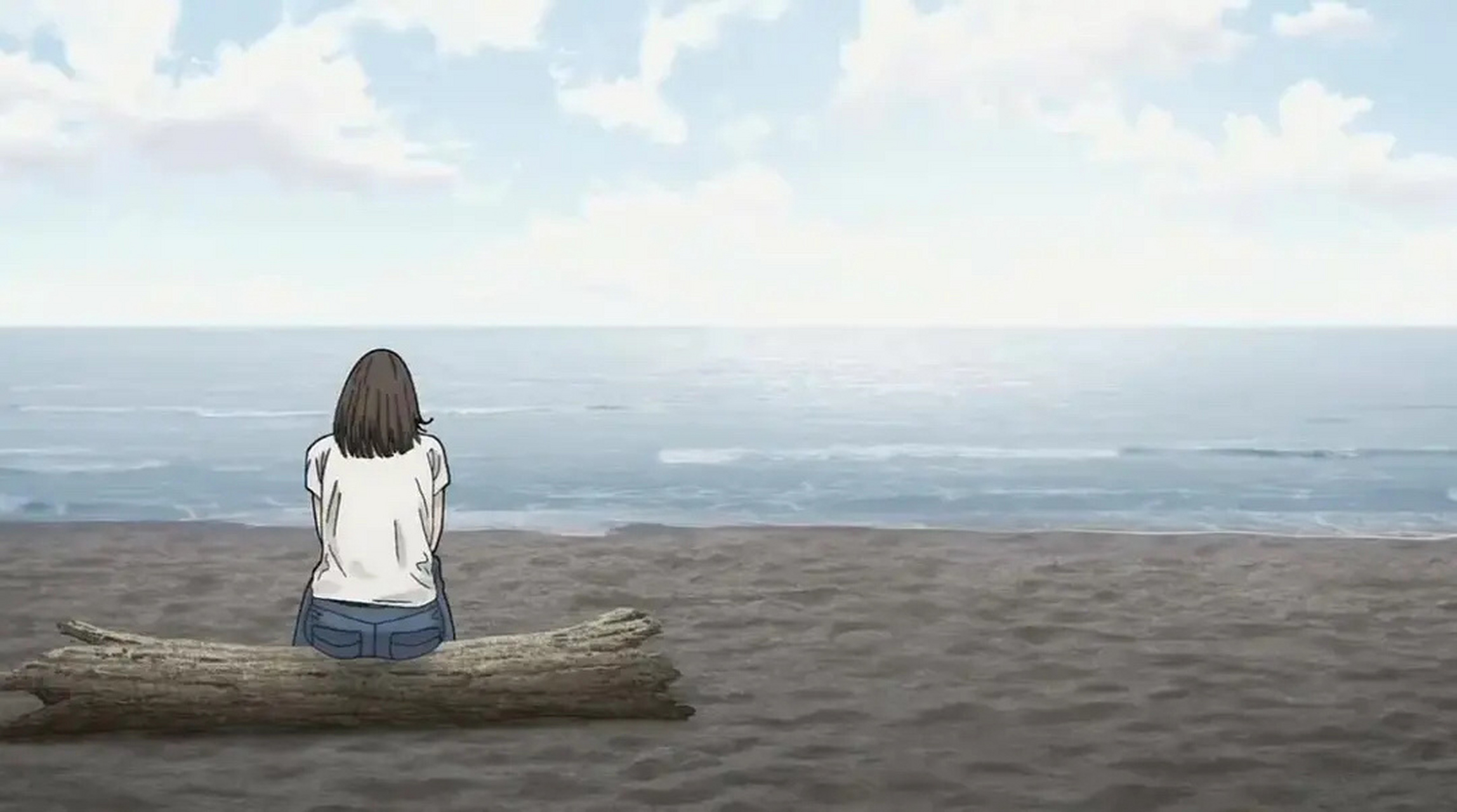 电影《灌篮高手》中樱木花道和赤木晴子的上学路.