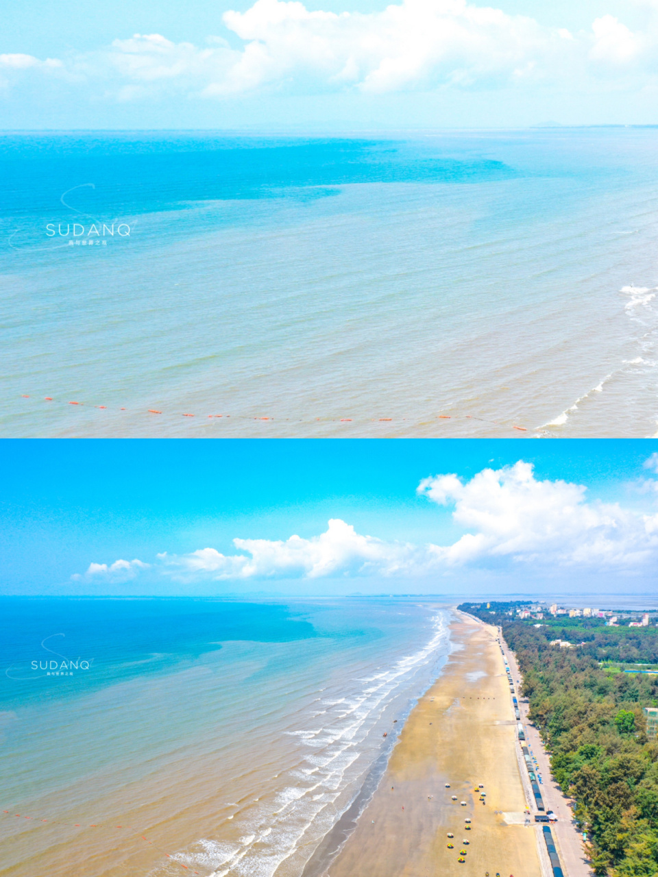 防城港万尾金滩,美得不像话 这里不是国外,这里广西防城港; 这里不是