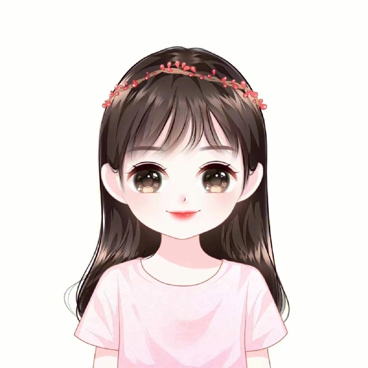 微信专属头像|手绘卡通人物|支持来图设计 #女生头像# #可爱头像