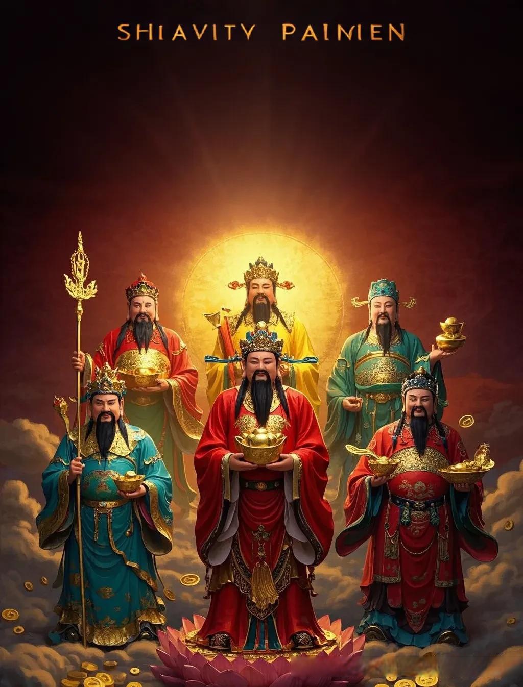掌管姻缘的三个神仙