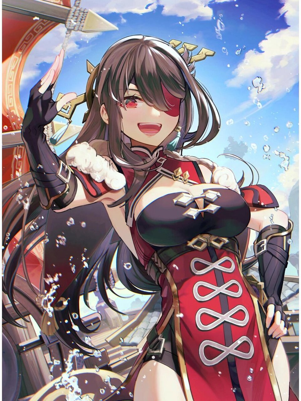 二次元美图|《原神》北斗 获取原图请私信我一下侵删