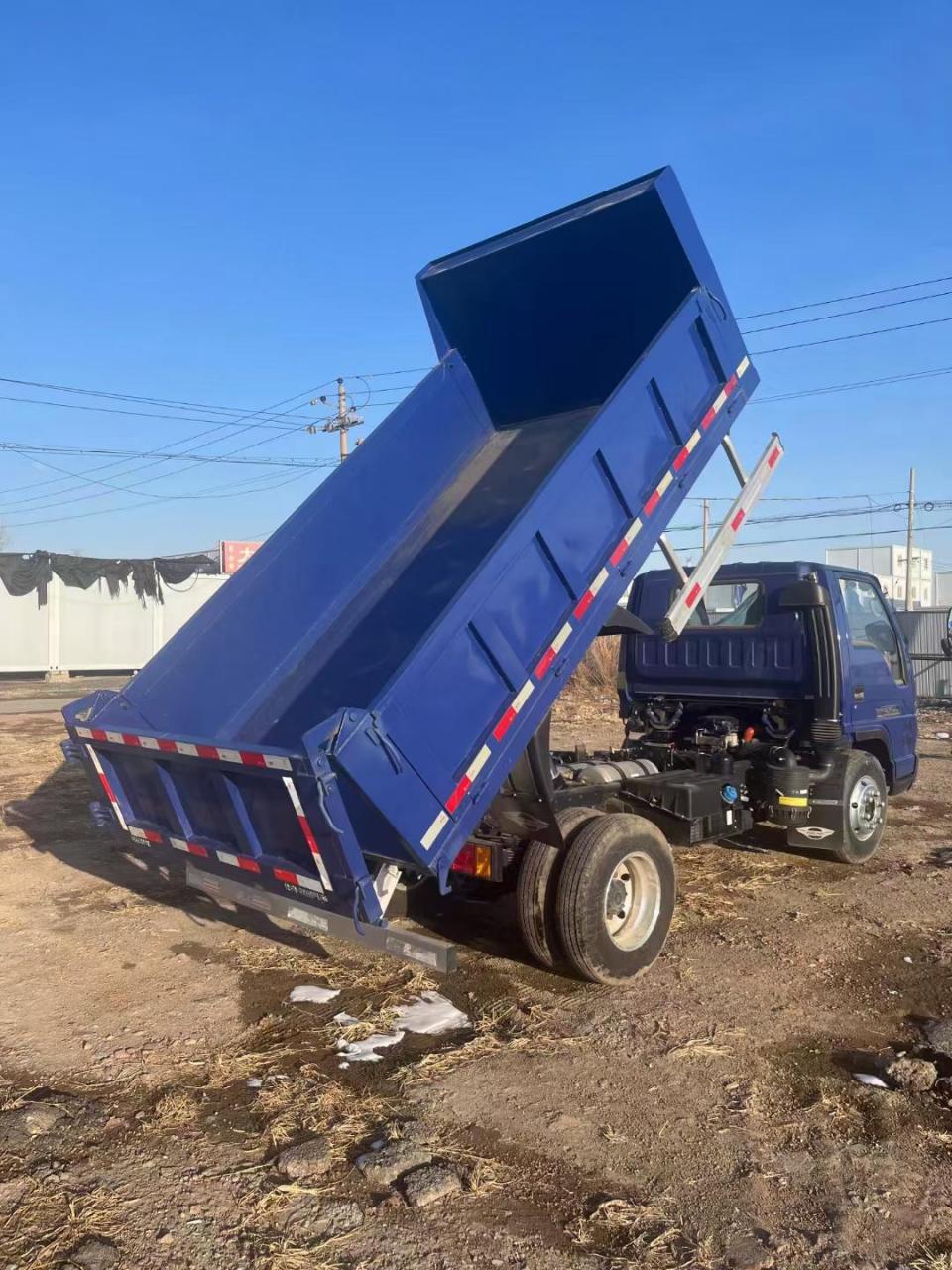 蓝牌预挂时代金刚728工程自卸车绝版车型 全柴q23发动机,700r16钢丝胎