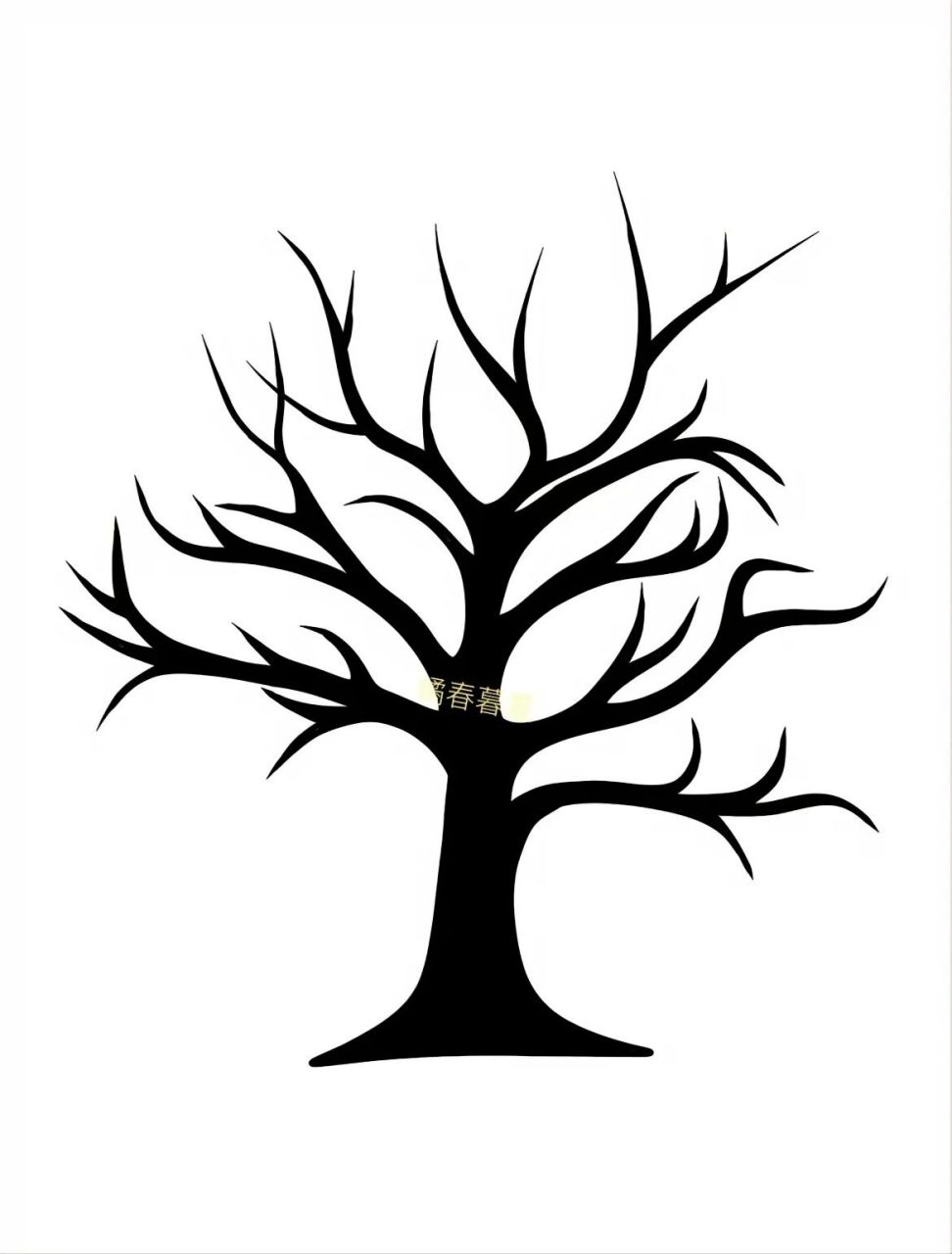 美术《奇妙的大树》素材/可打印