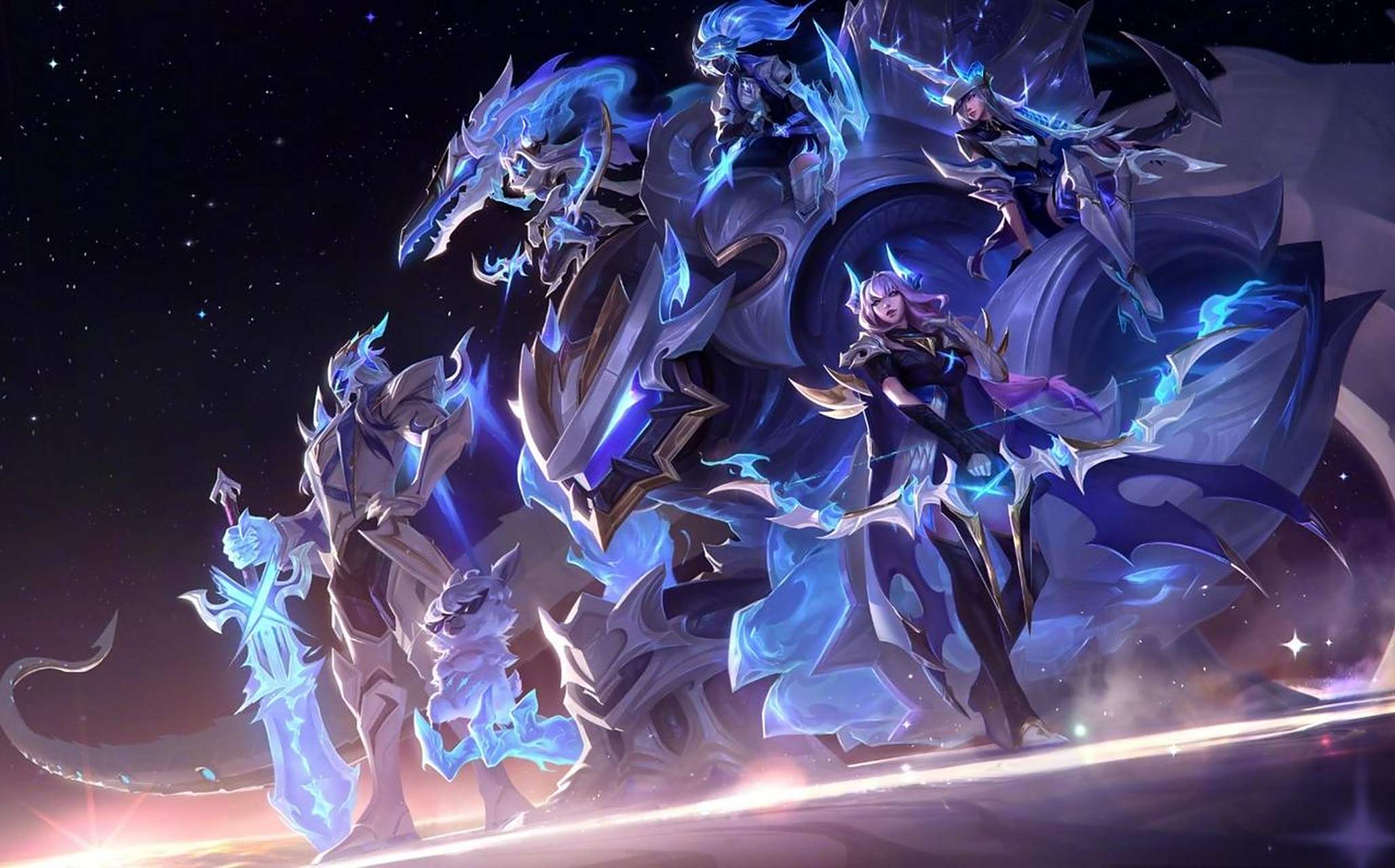 英雄联盟国服公告:历届所有s赛冠军皮肤将限时上线,持续1个月时间  在