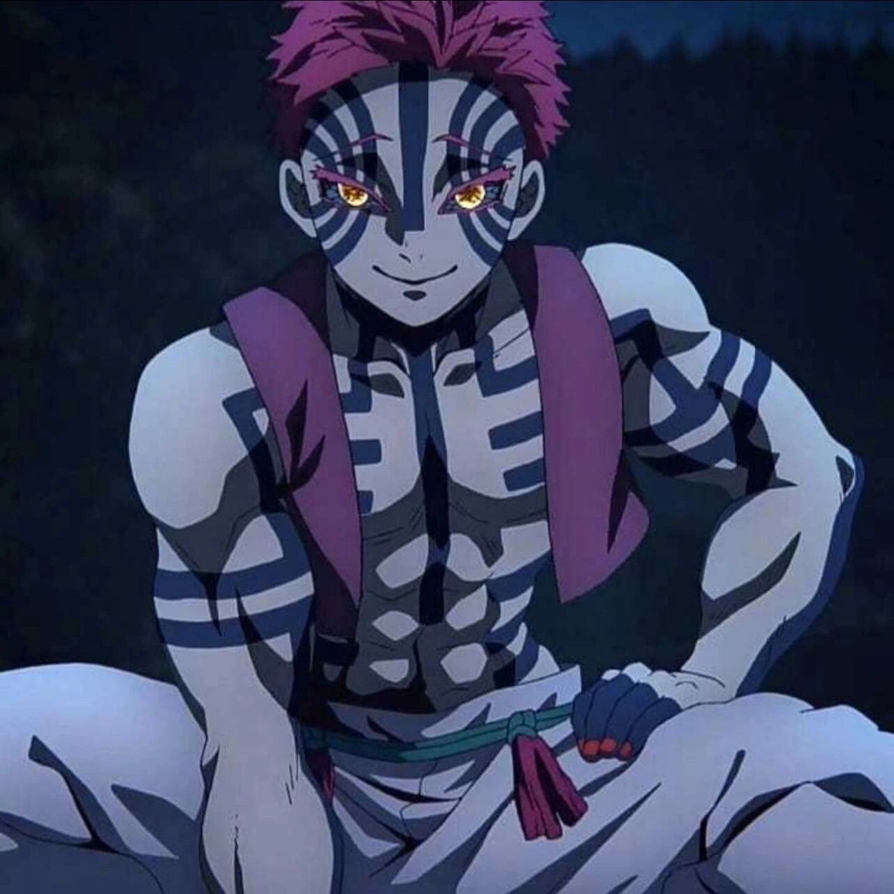 猗窝座  他坏但不影响他帅!