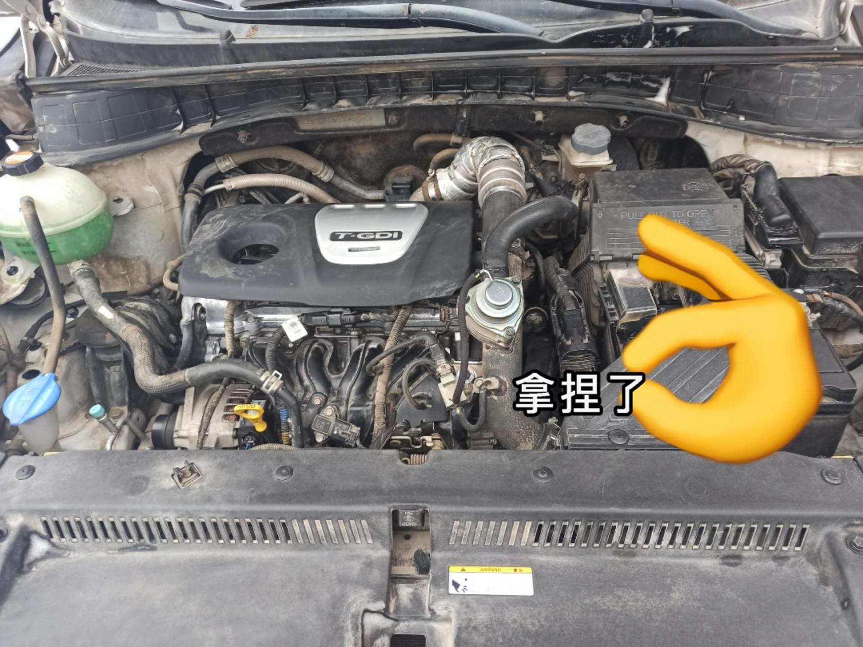 报故障二缸失火 测量检测缸压不足 直接拆卸发动机 彻底治理烧机油