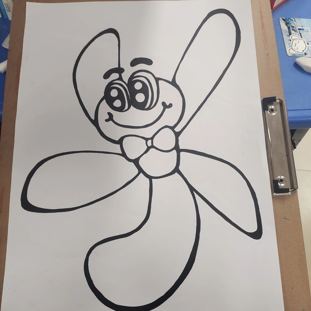 可爱小蜻蜓简笔画图片