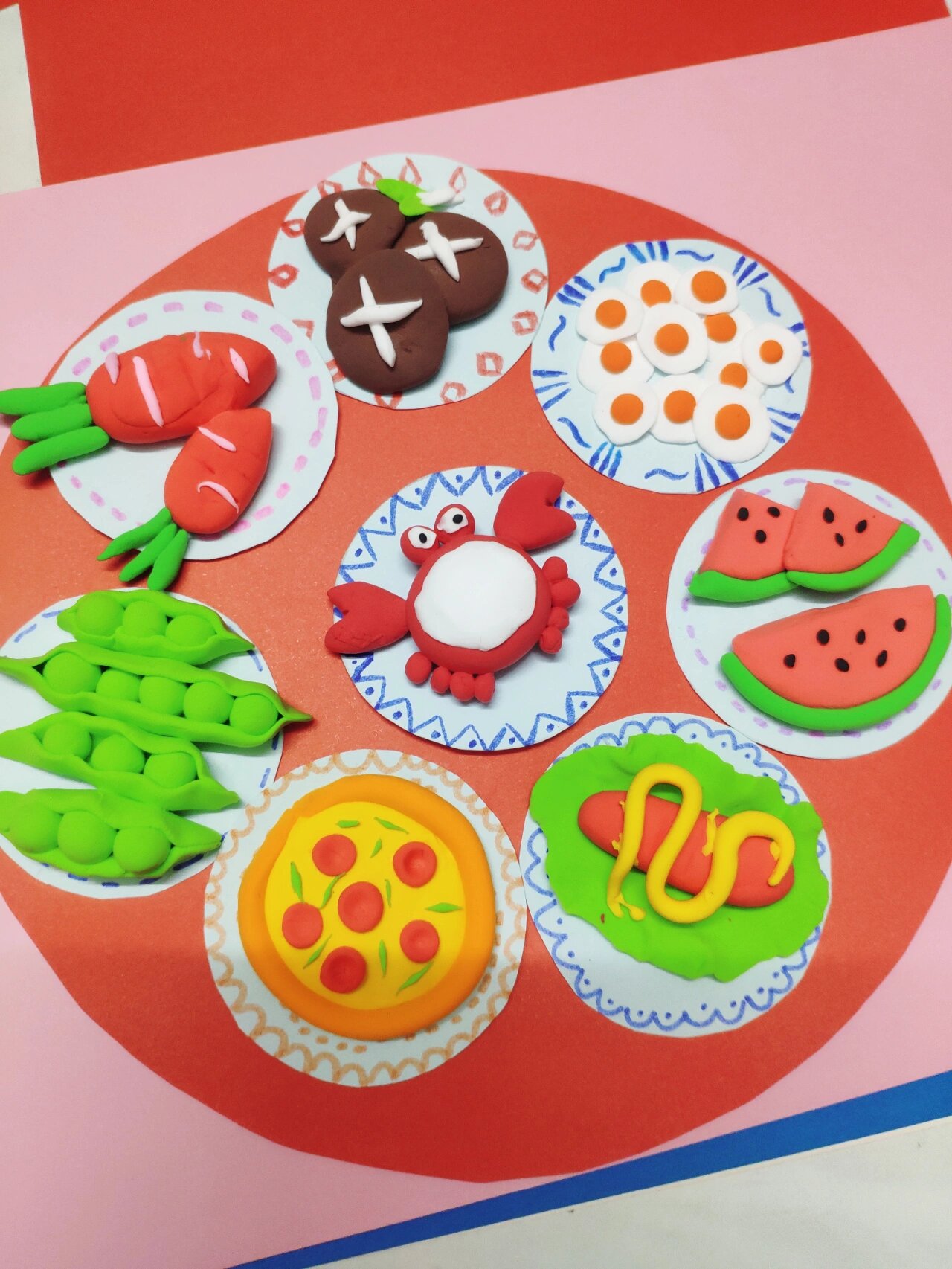 超轻黏土手工年夜饭@聚在读书会的动态