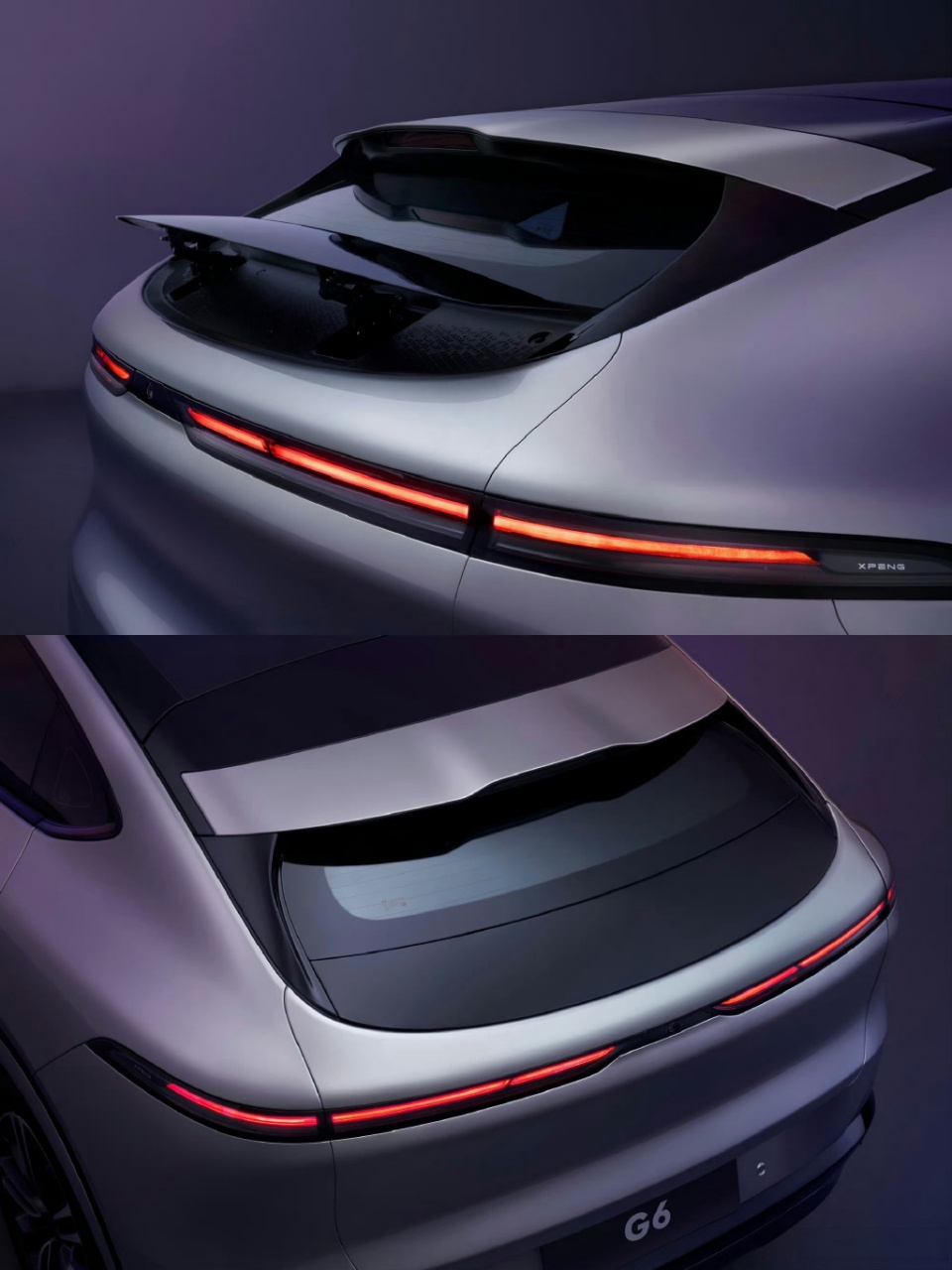 相对于前脸,我就尾部更好看小鹏g6