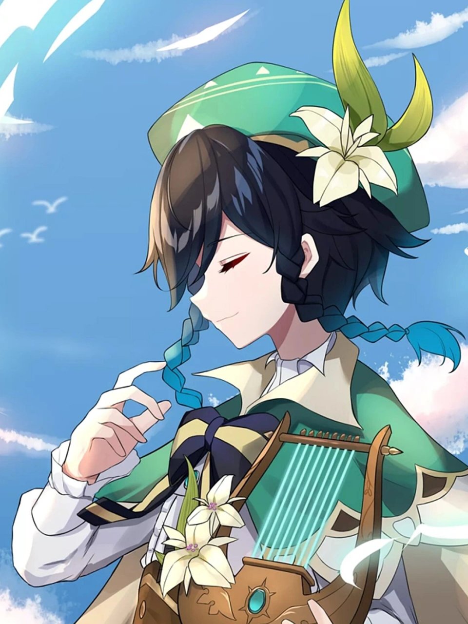 原神|蒙德风神温迪 巴巴托斯游戏灵感穿搭 今日ootd 原神:温迪 –