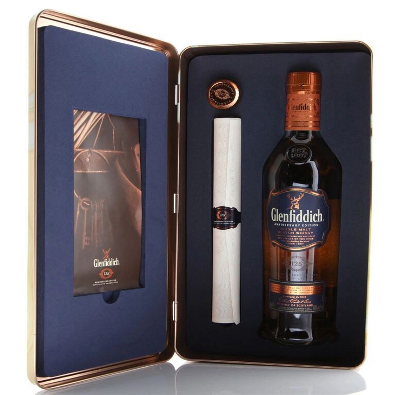 格蘭菲迪125週年紀念版單一麥芽威士忌 glenfiddich 125th