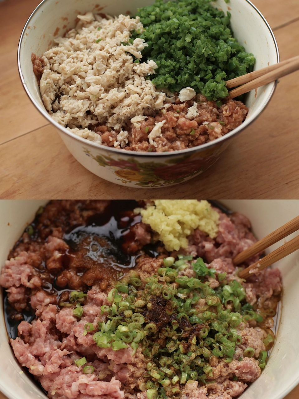 东北人快来认领榆黄蘑青椒饺子 小时候最喜欢吃的饺子就是榆黄蘑大