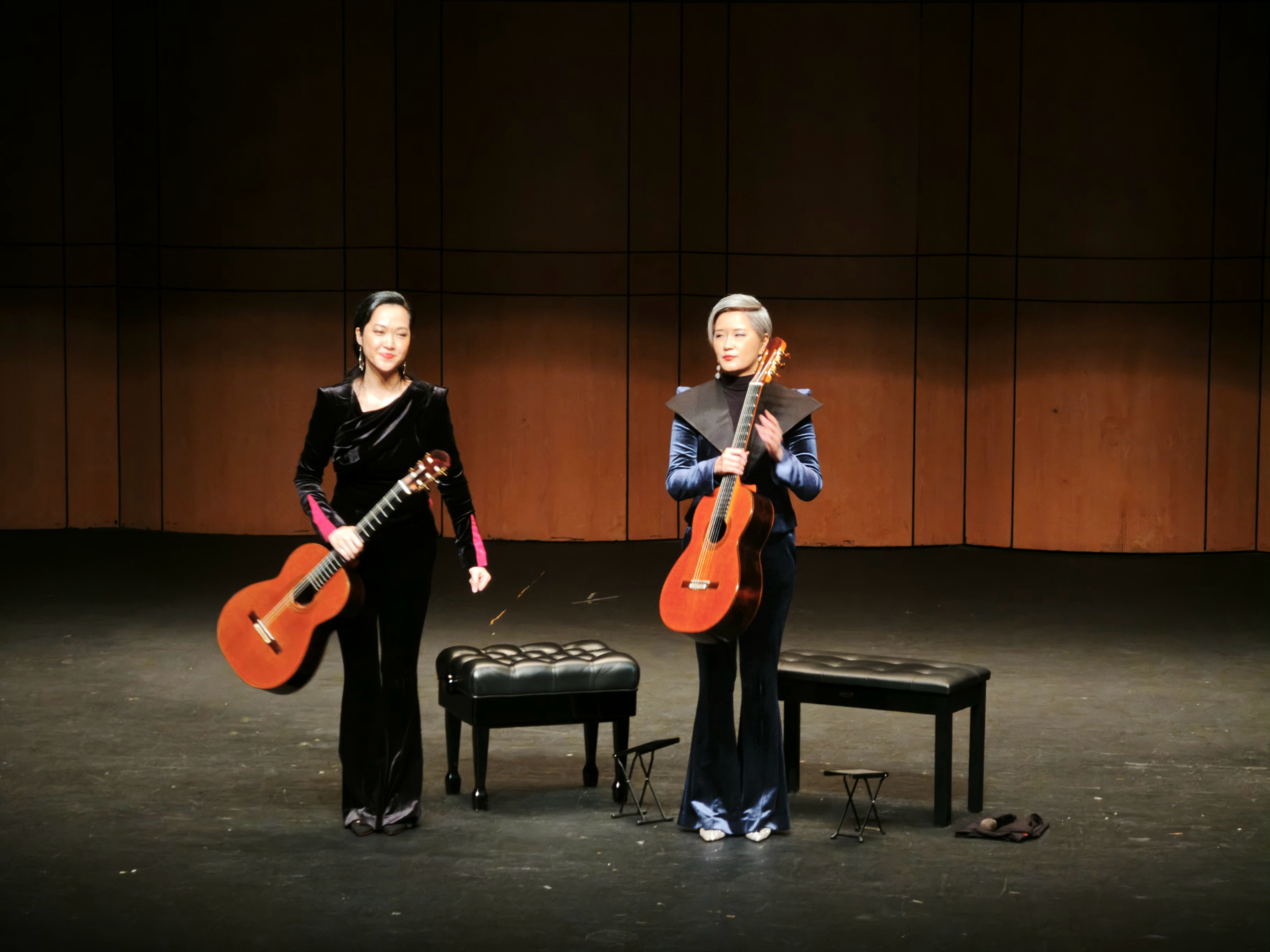 在大剧院听了一场非常精彩的音乐会,苏萌和王雅梦的二重奏专场