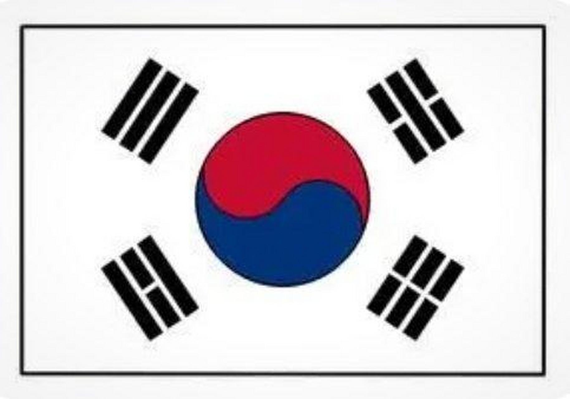 根据风水理论,韩国国旗是被诅咒的旗帜.