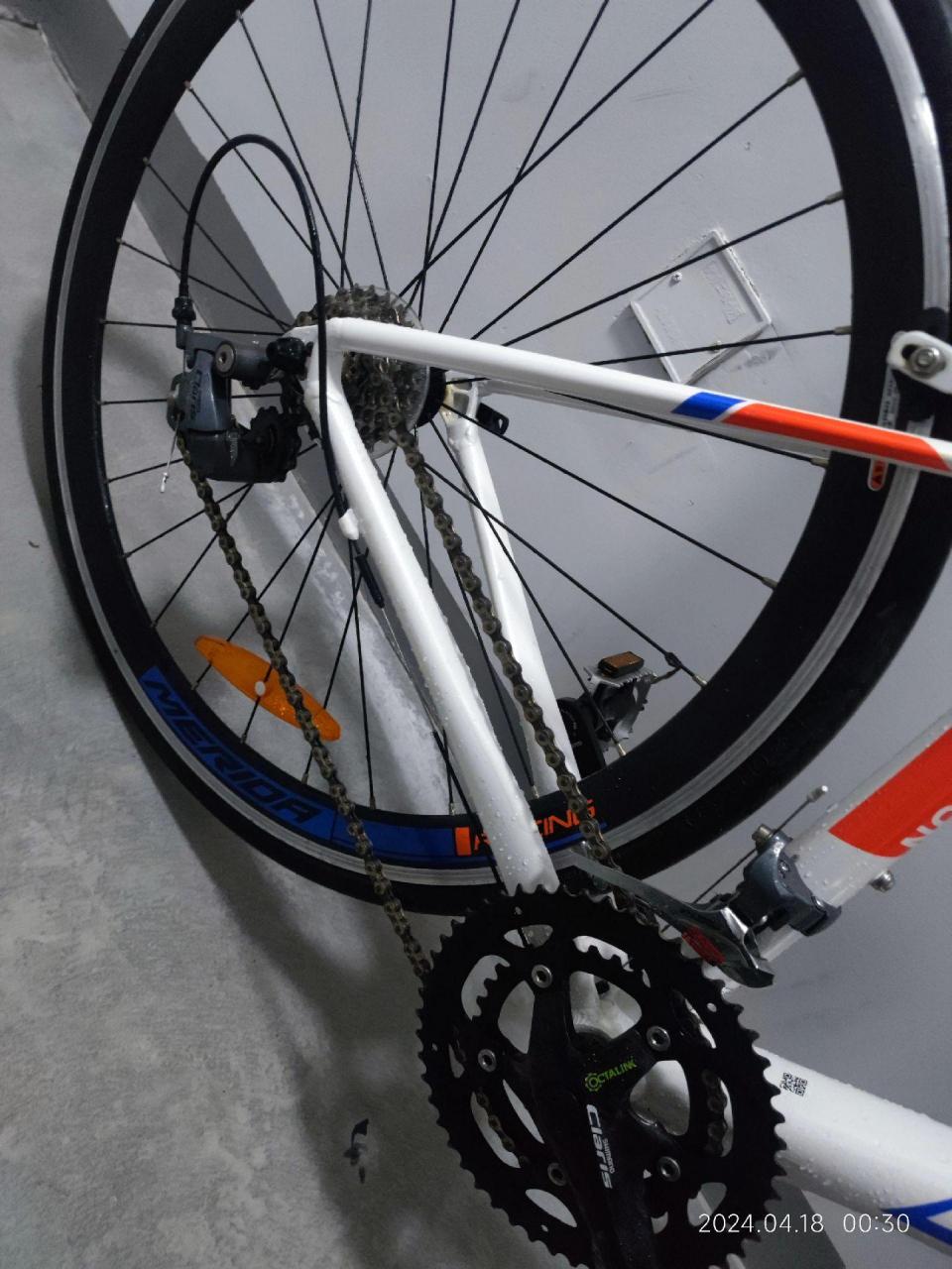 顺丰包邮——99新美利达ride93公路车自行车 原价3000多买来的,极品