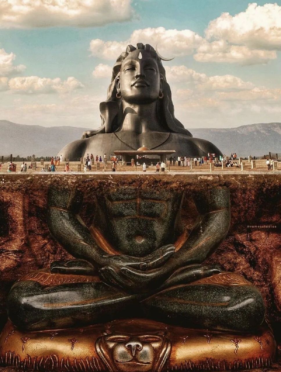 印度神秘95湿婆神像 95 纪念世界上第一个瑜伽士(因为湿婆神被