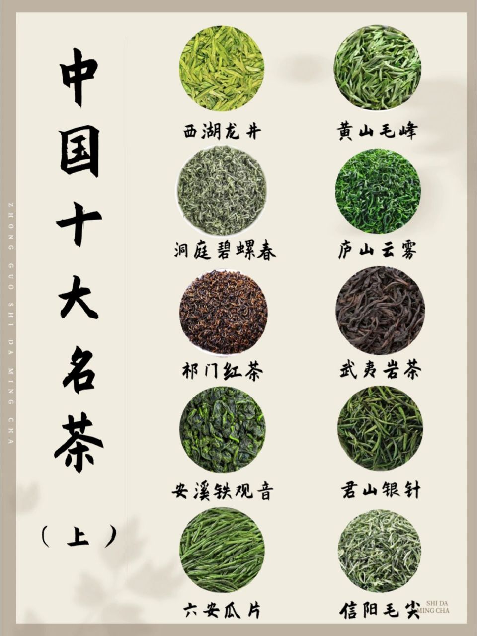 99茶知识|中国十大名茶～ 95中国茶叶的历史悠久,在这其中涌现出