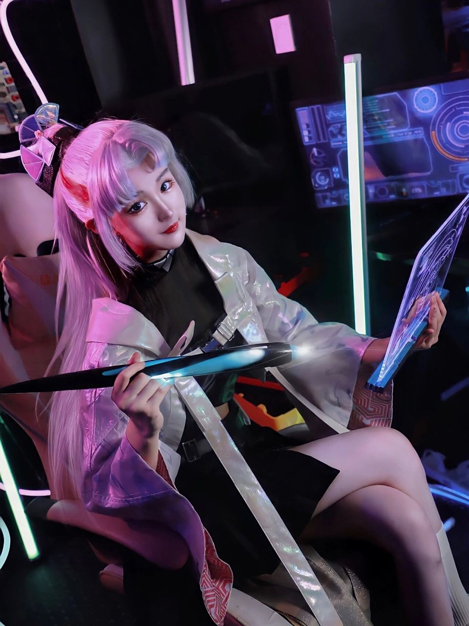 王者荣耀cos 上官婉儿cos 天狼绘梦者cos    「真实诞于虚拟,黑夜预告