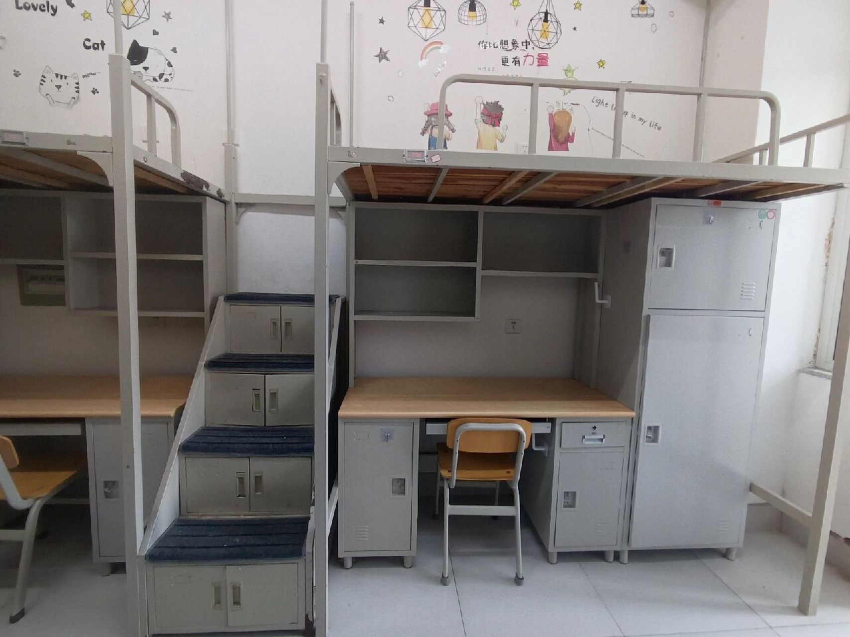 滨州医学院女生宿舍 提问:滨州医学院女生宿舍四人间的床位是不是分好