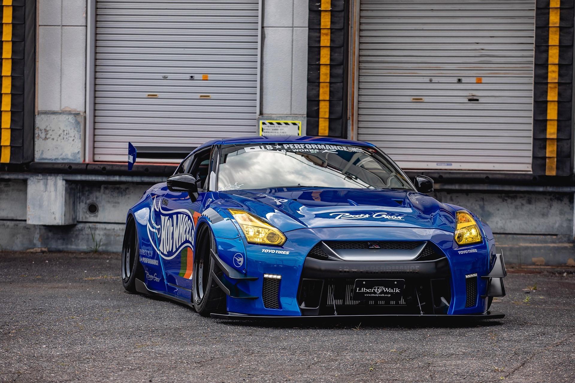 nissan gtr  r35.帅就完了