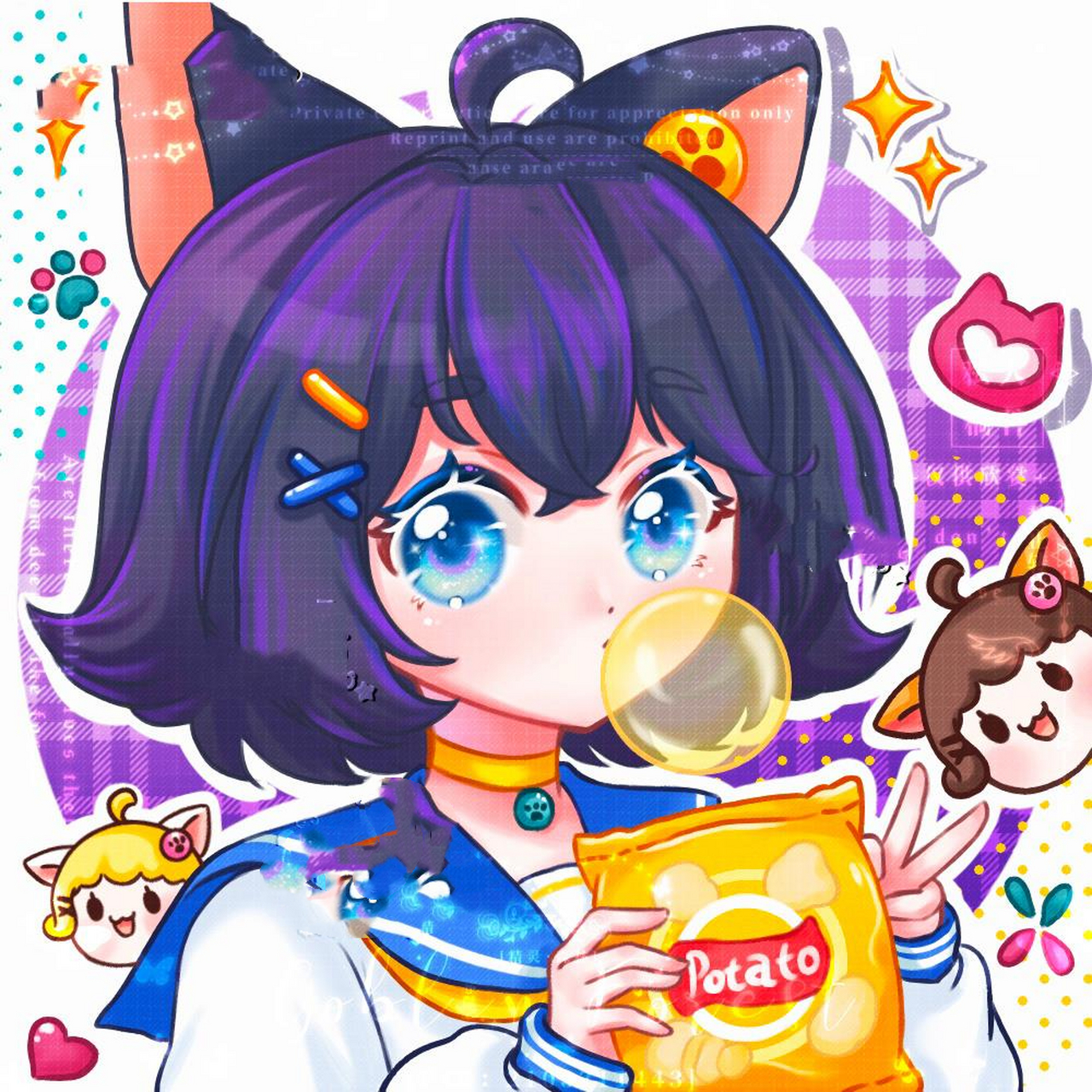 蛋仔派对拟人95|jk妹抱着零食来啦94 94搬运转载请在正文标明