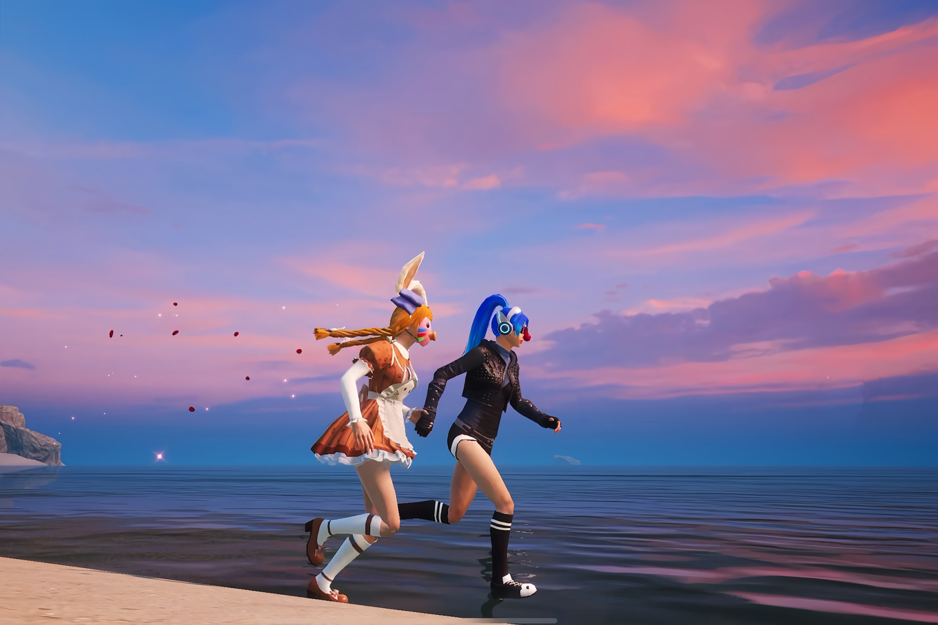 和平精英平板壁纸牵手自用壁纸分享 刷到了很喜欢就去拍了,自用壁纸