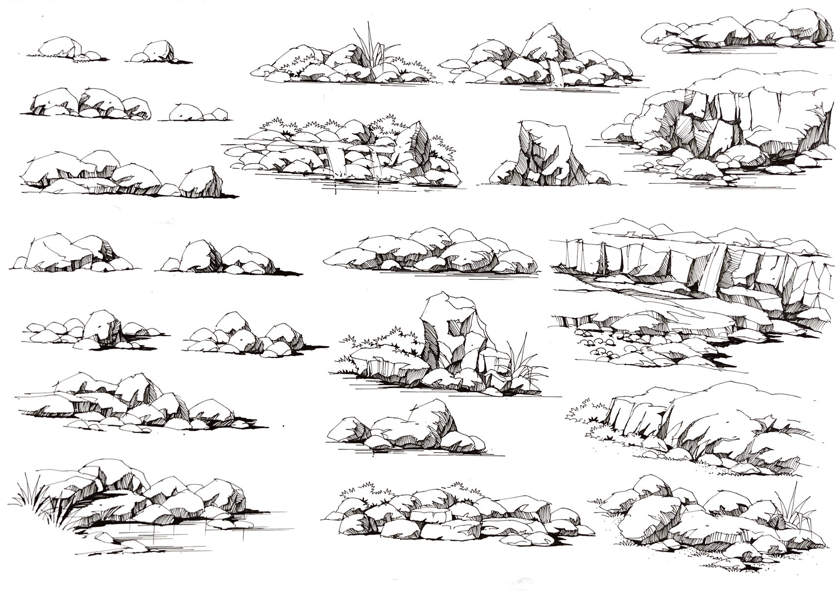 景观手绘基础分享