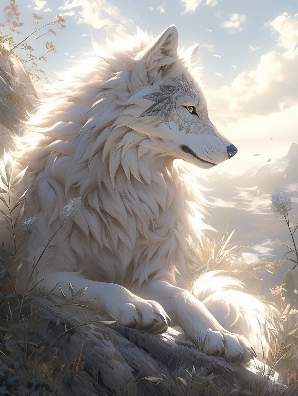 银狼图片 大家好,今天我想和大家分享一些银狼的图片,这些神秘而优雅