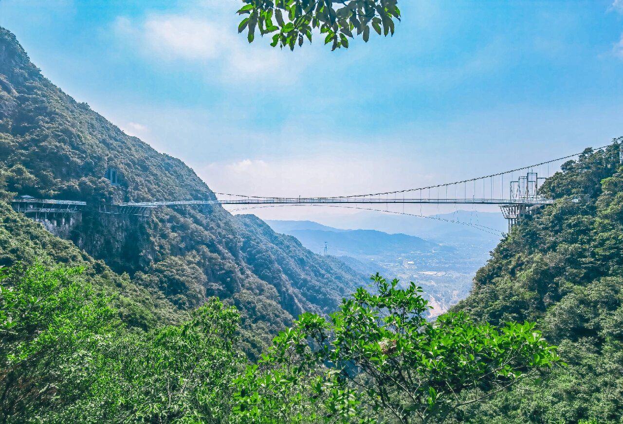 梁皇山风景图片