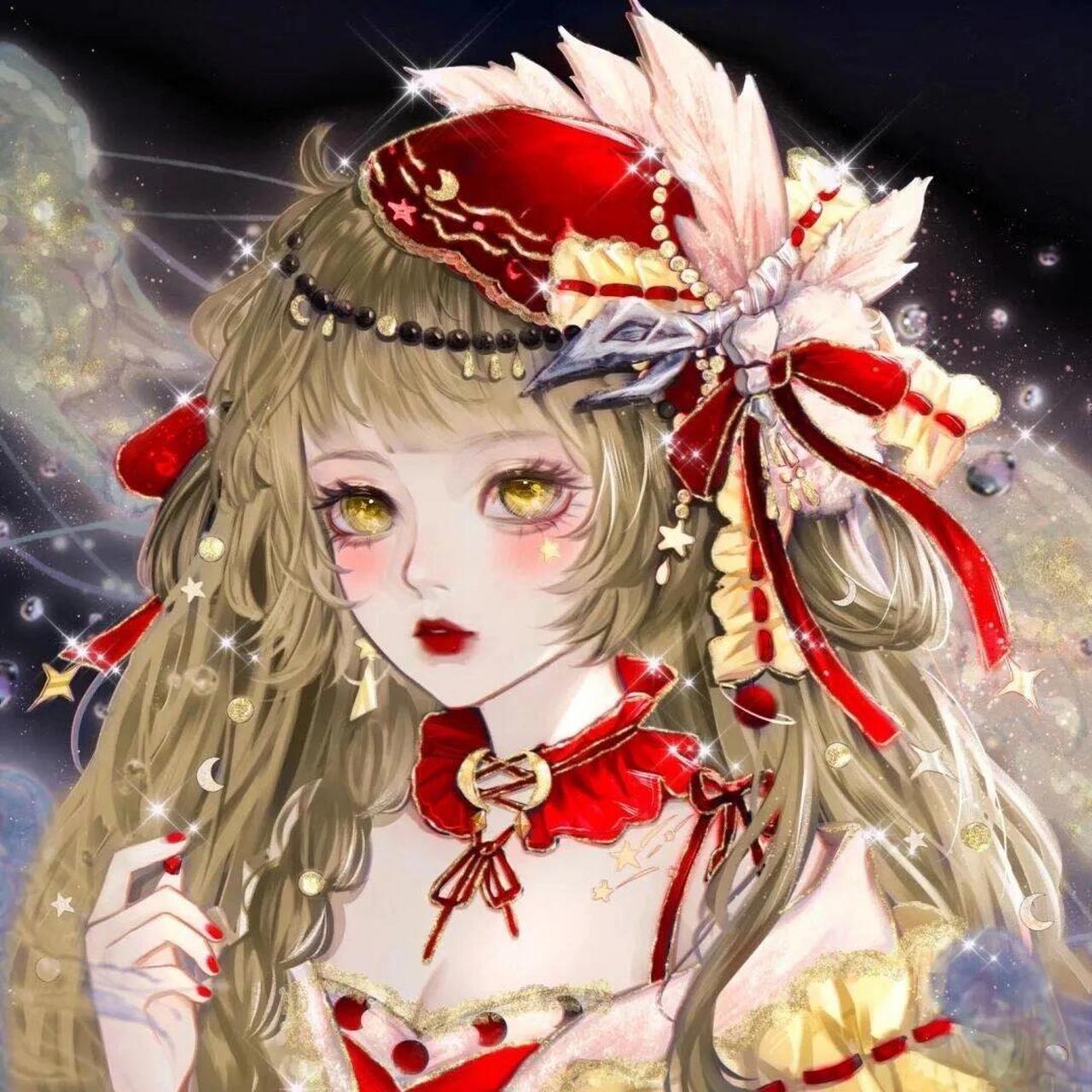 动漫女头︱仙里仙气的动漫女生头像,闺蜜头