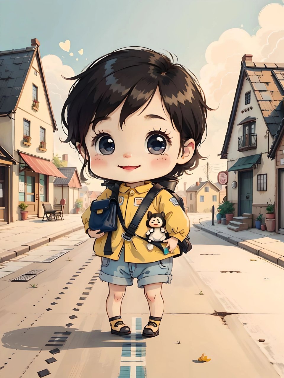 q版萌娃头像～喜欢你没道理 版