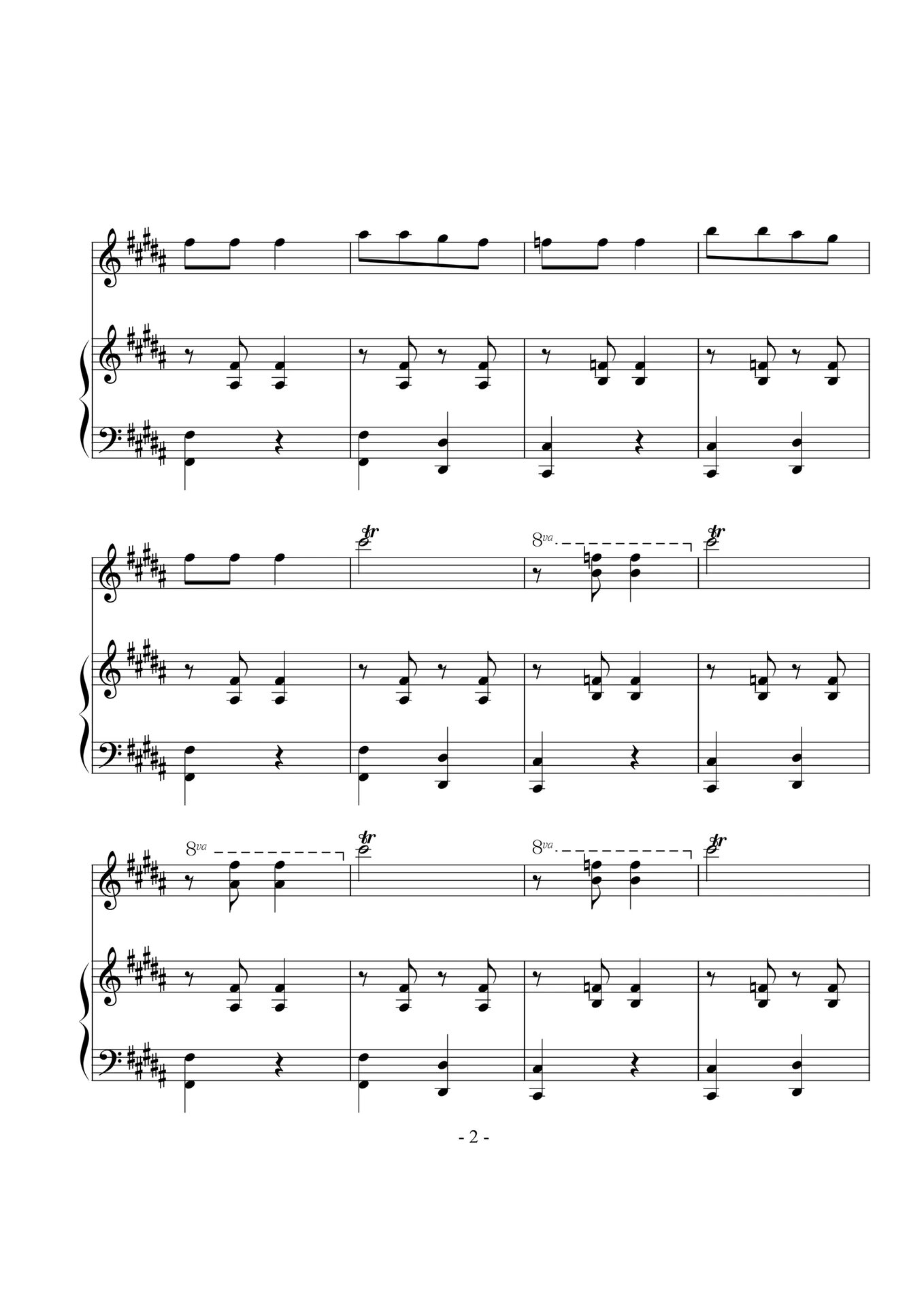 四手联弹乐谱96:《踩到猫儿》 :《踩到猫儿》(附:乐谱),在音乐中吸