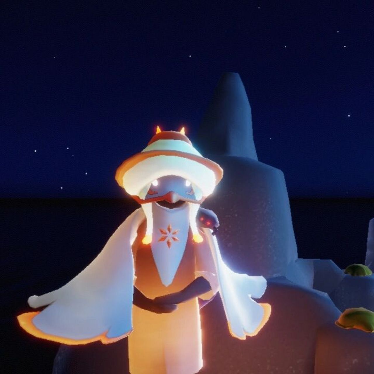 白鸟斗篷帅气零氪穿搭分享