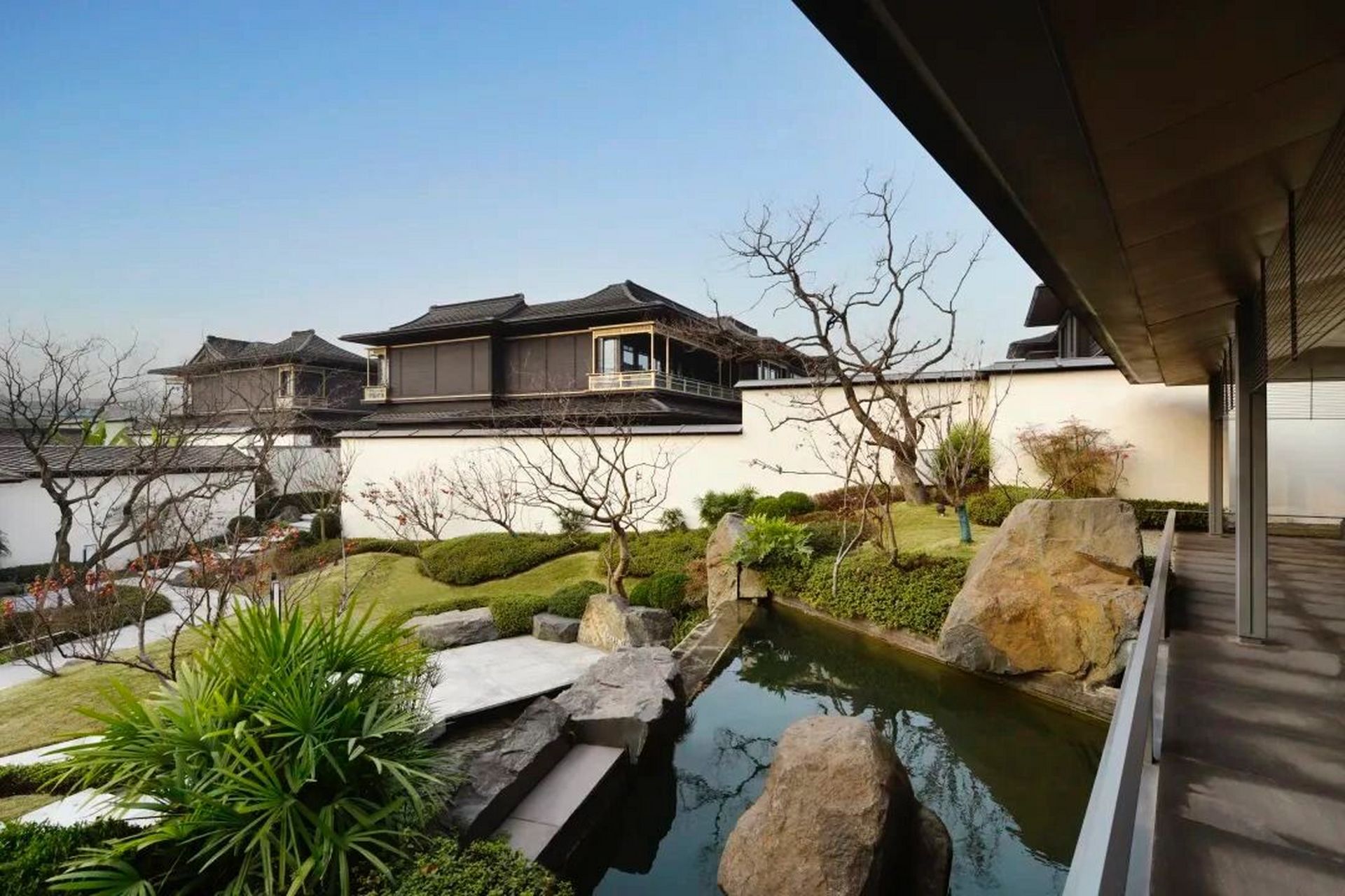 融创重庆长乐雅颂——宋风别墅惊艳兑现 建筑设计:goa大象设计 图源