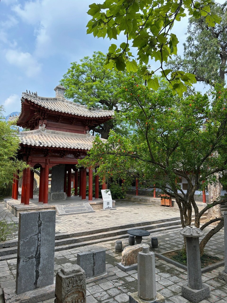 嵩阳景区之嵩阳书院,大法王寺 98嵩阳书院前身是建于北魏的嵩阳寺