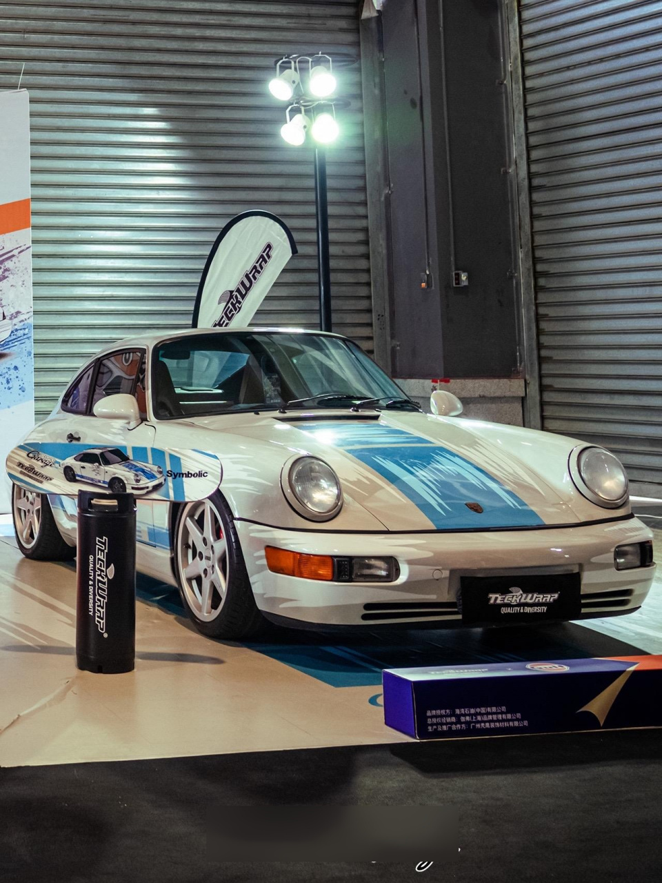 西蒙神奇车库&teckwrap秃鹰改色膜.